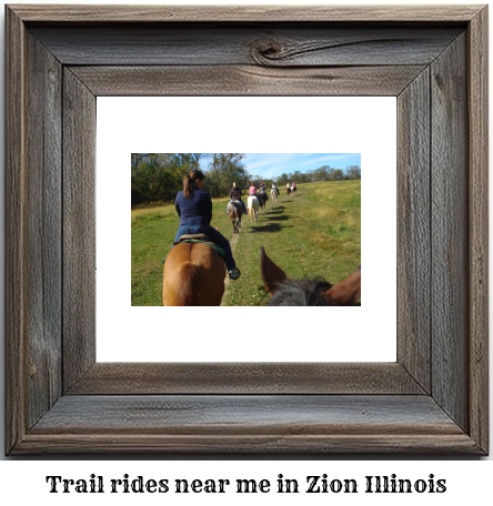 trail rides near me in Zion, Illinois